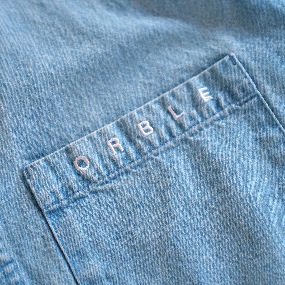 W-ORBLE BUTTON UP (CHAMBRAY) – WORBLE LLC